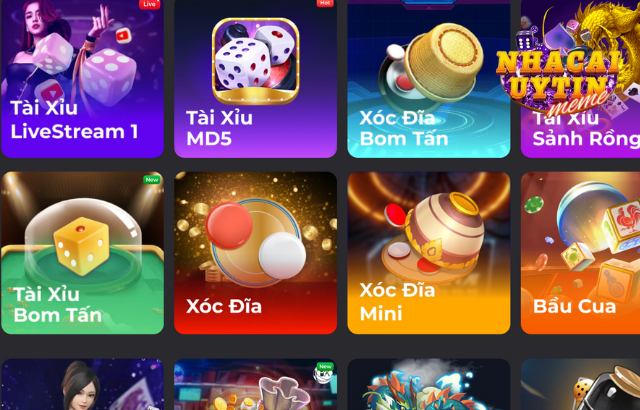 Các sản phẩm hay tại hạng mục in game