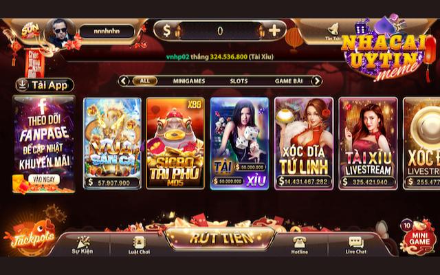Đánh giá chung nhà cái tài xỉu Sunwin
