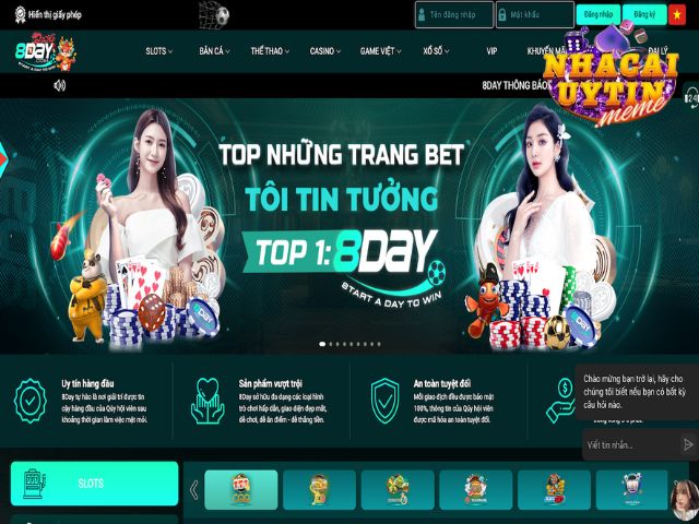 8day - Điểm Đến An Toàn, Uy Tín 2024 Cho Hội Viên