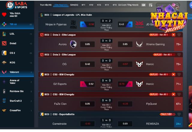 Esport V9bet hiện đại, tân tiến