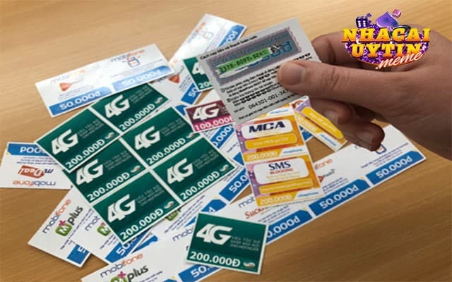 Hình thức đánh bài đổi thẻ cào