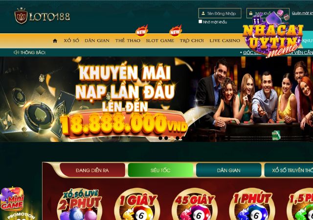 Loto188 là nhà cái an toàn