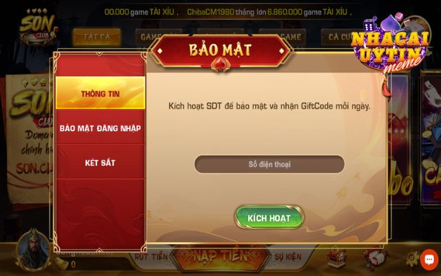 Hướng dẫn tham gia khuyến mãi Sonclub